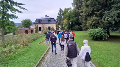 Entlang der Straße Zur Baumwolle. Foto: Stadtverwaltung Flöha/ Anja Irmscher
